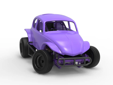 Super rod Version 3 while turning Scale 1 to 25 3D Print Model