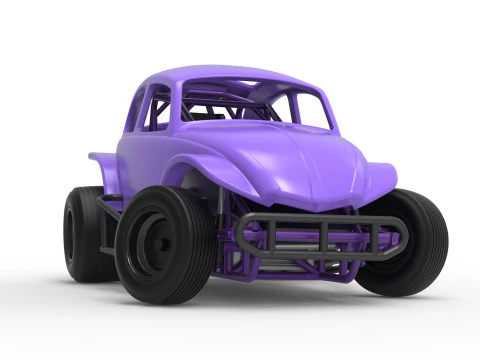Super rod Version 3 while turning Scale 1 to 25 3D Print Model