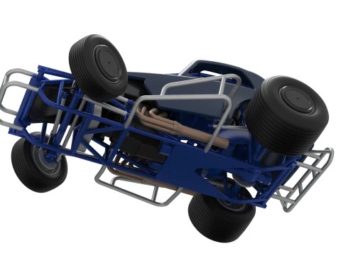 Super rod Version 4 while turning Scale 1 to 25 3D Print Model