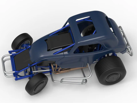 Super rod Version 4 while turning Scale 1 to 25 3D Print Model