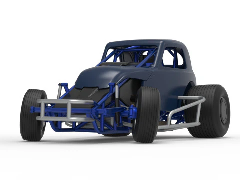 Super rod Version 4 while turning Scale 1 to 25 3D Print Model