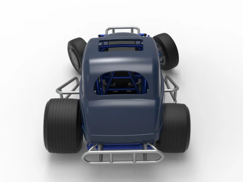 Super rod Version 4 while turning Scale 1 to 25 3D Print Model