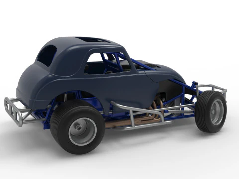 Super rod Version 4 while turning Scale 1 to 25 3D Print Model