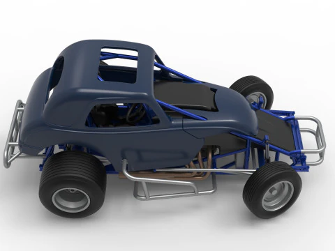 Super rod Version 4 while turning Scale 1 to 25 3D Print Model