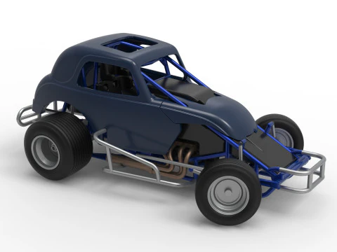 Super rod Version 4 while turning Scale 1 to 25 3D Print Model