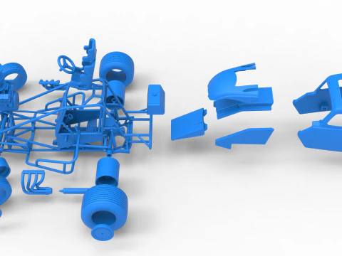 Super rod Version 4 while turning Scale 1 to 25 3D Print Model