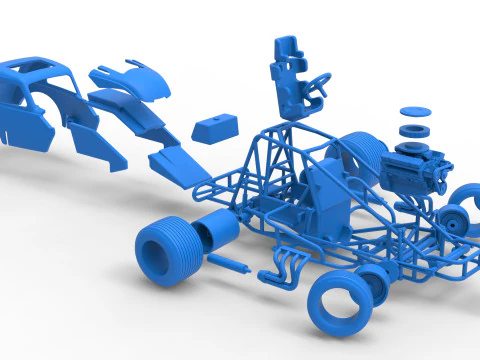 Super rod Version 4 while turning Scale 1 to 25 3D Print Model