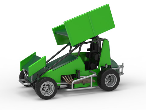 New Zealand Minisprint Scale 1 to 25 3D Print Model