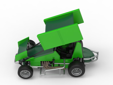 ニュージーランド ミニスプリント スケール 1 ～ 25 3Dプリントモデル