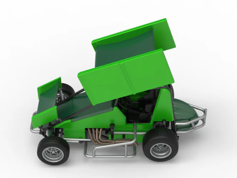 Neuseel&auml;ndischer Minisprint im Ma&szlig;stab 1 bis 25 3D Druckmodell