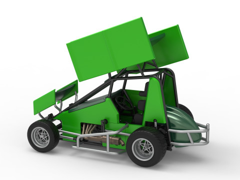 ニュージーランド ミニスプリント スケール 1 ～ 25 3Dプリントモデル