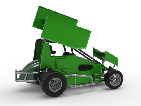 ニュージーランド ミニスプリント スケール 1 ～ 25 3Dプリントモデル