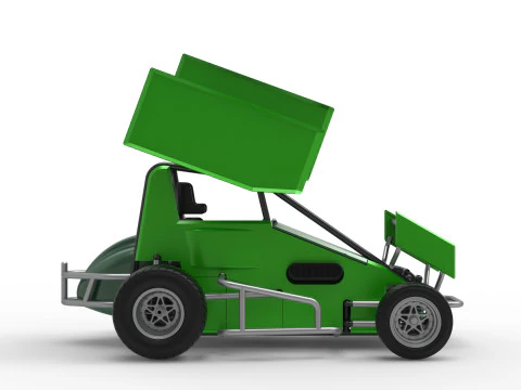 Neuseel&auml;ndischer Minisprint im Ma&szlig;stab 1 bis 25 3D Druckmodell