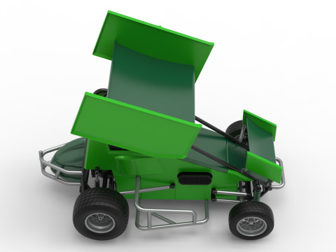 ニュージーランド ミニスプリント スケール 1 ～ 25 3Dプリントモデル