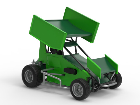 ニュージーランド ミニスプリント スケール 1 ～ 25 3Dプリントモデル