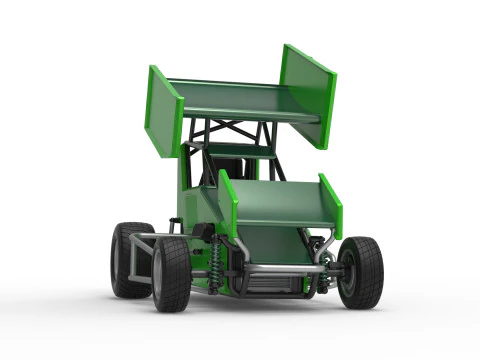 Neuseel&auml;ndischer Minisprint im Ma&szlig;stab 1 bis 25 3D Druckmodell