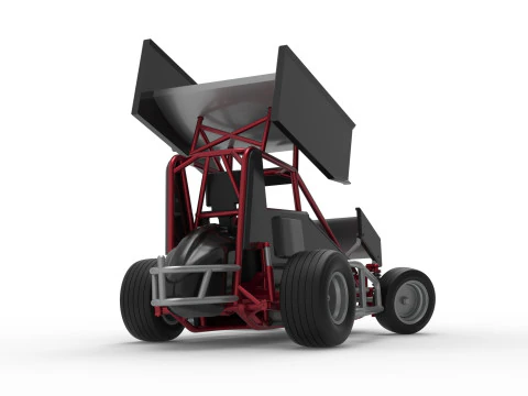 New Zealand Minisprint while turning Scale 1 to 25 3D Print Model