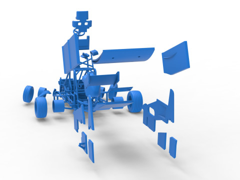 Новозеландский миниспринт при повороте масштаба от 1 до 25 3D Принт Модель