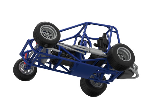 Базовая шкала Minisprint Новой Зеландии от 1 до 25 3D Принт Модель