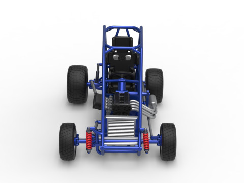 Базовая шкала Minisprint Новой Зеландии от 1 до 25 3D Принт Модель