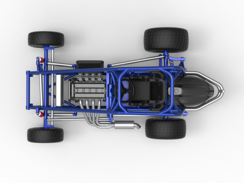 Базовая шкала Minisprint Новой Зеландии от 1 до 25 3D Принт Модель