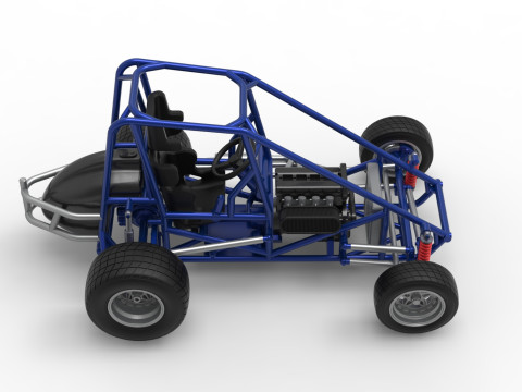 Базовая шкала Minisprint Новой Зеландии от 1 до 25 3D Принт Модель