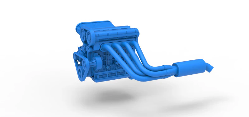 Motor de Nueva Zelanda Minisprint Escala 1 a 25 Modelo de impresión 3D .c4d .max .obj .3ds .fbx .stl .blend 