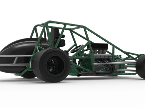Pavement Silver Crown Car Base Scale 1 to 25 3D Print Model