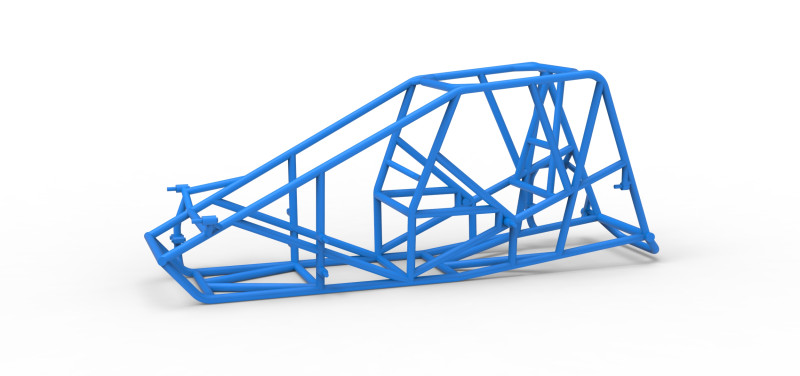 Rangka Mobil Silver Crown Skala 1 sampai 25 Model Cetak 3D .c4d .max .obj .3ds .fbx .stl .blend 