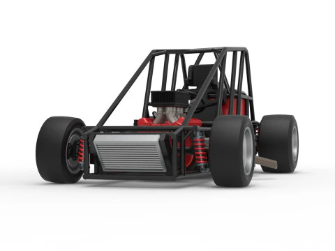 Experimental Pavement Silver Crown Car Base Scale 1 to 25 3D Print Model