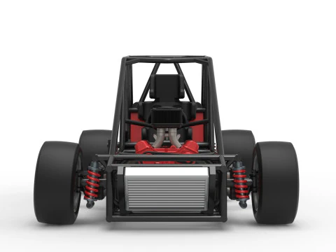 Experimental Pavement Silver Crown Car Base Scale 1 to 25 3D Print Model