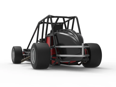 Experimental Pavement Silver Crown Car Base Scale 1 to 25 3D Print Model