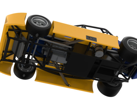 実験用舗装 シルバー クラウン カー バージョン 2 スケール 1 ～ 25 3Dプリントモデル