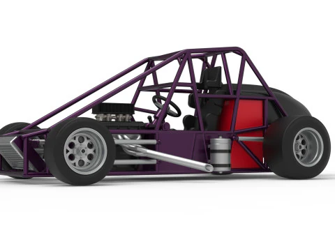 Experimental Pavement Silver Crown Car Base Version 2 Scale 1 to 25 3D Print Model