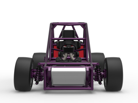 実験用舗装 シルバー クラウン カー ベース バージョン 2 スケール 1 ～ 25 3Dプリントモデル