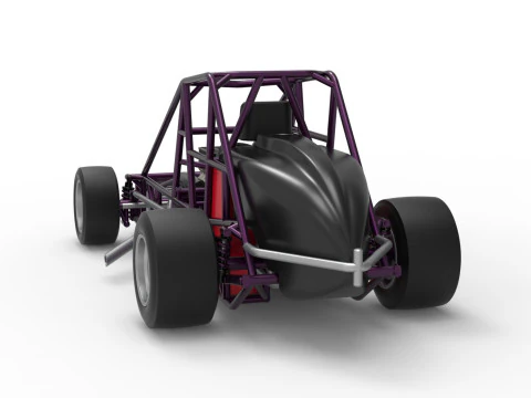 Experimental Pavement Silver Crown Car Base Version 2 Scale 1 to 25 3D Print Model