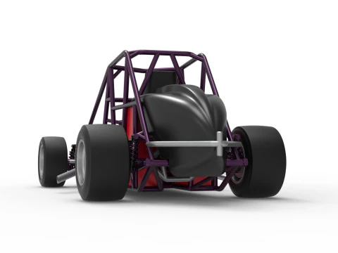 Experimental Pavement Silver Crown Car Base Version 2 Scale 1 to 25 3D Print Model