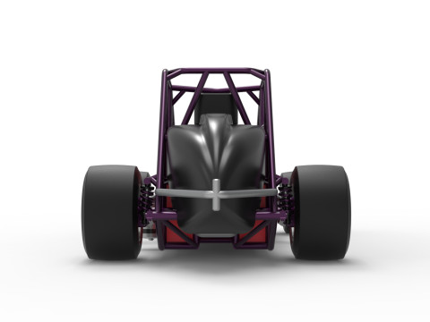 実験用舗装 シルバー クラウン カー ベース バージョン 2 スケール 1 ～ 25 3Dプリントモデル