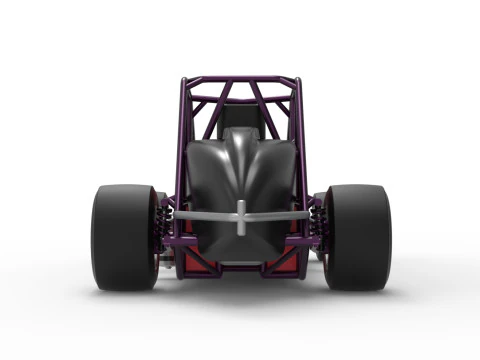 Experimental Pavement Silver Crown Car Base Version 2 Scale 1 to 25 3D Print Model