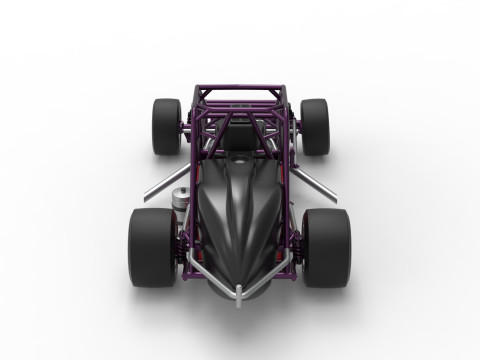 実験用舗装 シルバー クラウン カー ベース バージョン 2 スケール 1 ～ 25 3Dプリントモデル