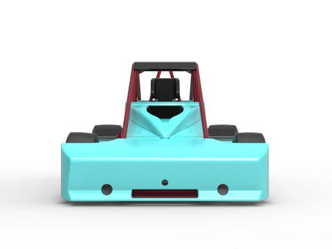 Experimental Pavement Silver Crown Car Version 3 Scale 1 to 25 3D Print Model