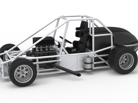 実験用舗装 シルバー クラウン カー ベース バージョン 3 スケール 1 ～ 25 3Dプリントモデル