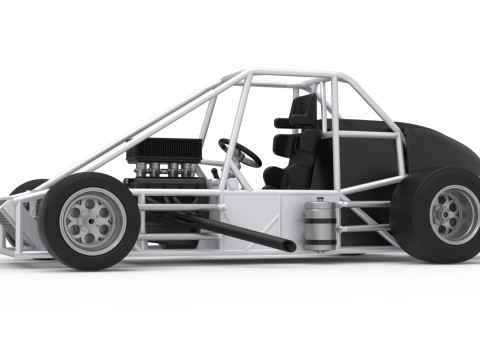 実験用舗装 シルバー クラウン カー ベース バージョン 3 スケール 1 ～ 25 3Dプリントモデル