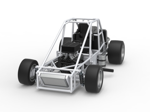 実験用舗装 シルバー クラウン カー ベース バージョン 3 スケール 1 ～ 25 3Dプリントモデル