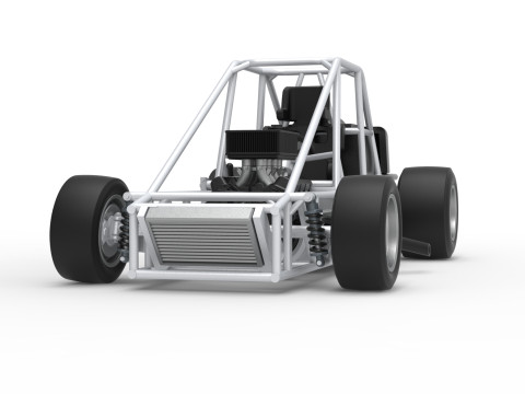 実験用舗装 シルバー クラウン カー ベース バージョン 3 スケール 1 ～ 25 3Dプリントモデル