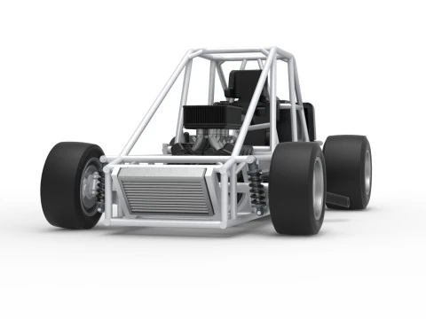 Experimental Pavement Silver Crown Car Base Version 3 Scale 1 to 25 3D Print Model