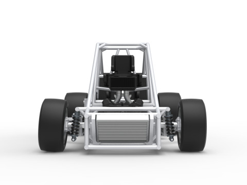 実験用舗装 シルバー クラウン カー ベース バージョン 3 スケール 1 ～ 25 3Dプリントモデル