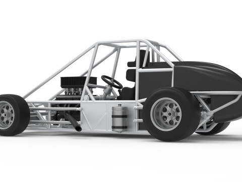 実験用舗装 シルバー クラウン カー ベース バージョン 3 スケール 1 ～ 25 3Dプリントモデル