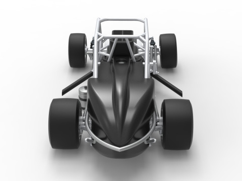 実験用舗装 シルバー クラウン カー ベース バージョン 3 スケール 1 ～ 25 3Dプリントモデル