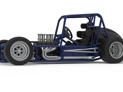 Pavimento Silver Crown Car Base Versi&oacute;n 2 Escala 1 a 25 Modelo de impresión 3D